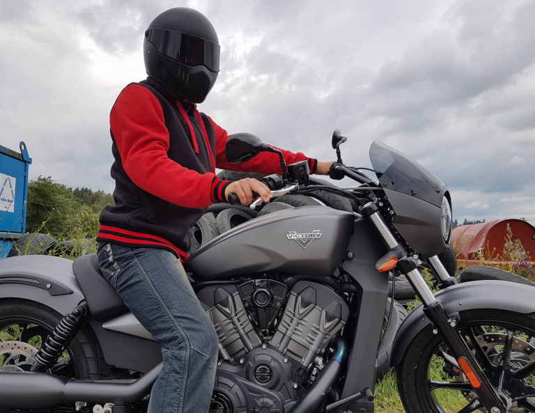 Twice Kevlar hoodie Robin Röd Svart