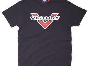 Victory Men's Logo Color Badge T-shirt Svart