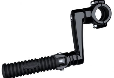 Indian Infinite Highway fotpinnar för motorbåge i svart