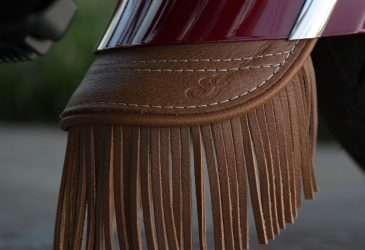 Indian Chief Skärmförlängare fram med fransar