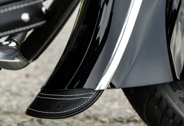 Indian Touring Skärmförlängare fram i skinn