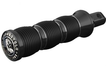 Indian Motorcycle Script Fotpinnar i svart