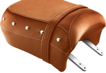 Indian Passagerardyna med värme i äkta skinn Brun