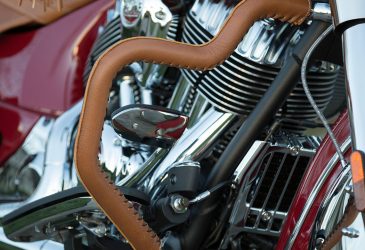 Indian Heltäckande Skinnklädsel för motorbåge