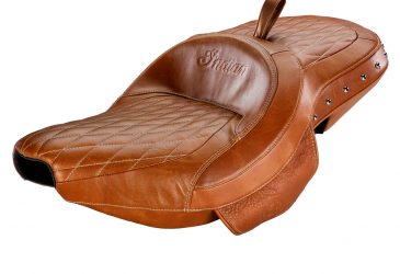 Indian Eluppvärmd Touringdyna Brun Bakflytt 2"