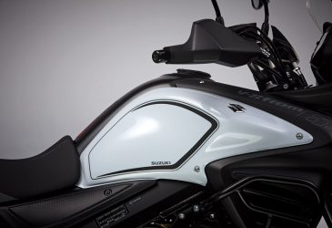 Suzuki Skydd tanksidor transparent/svart DL 650