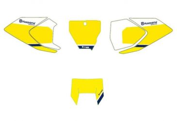 Husqvarna Nummerskyltar Gula