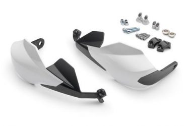 Husqvarna Handtagsskydd Svart/Vit Hög