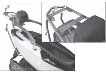 Givi Pakethållare Kymco G-Dink