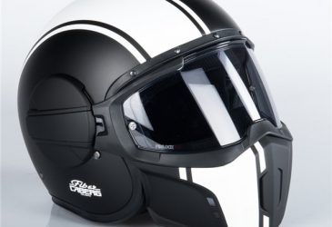 Caberg Ghost Legend Svart/Vit