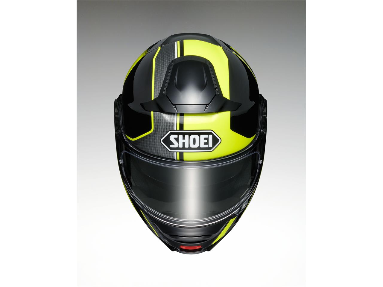 Shoei Neotec 2 II Svart/Gul Öppningsbar MC-hjälm