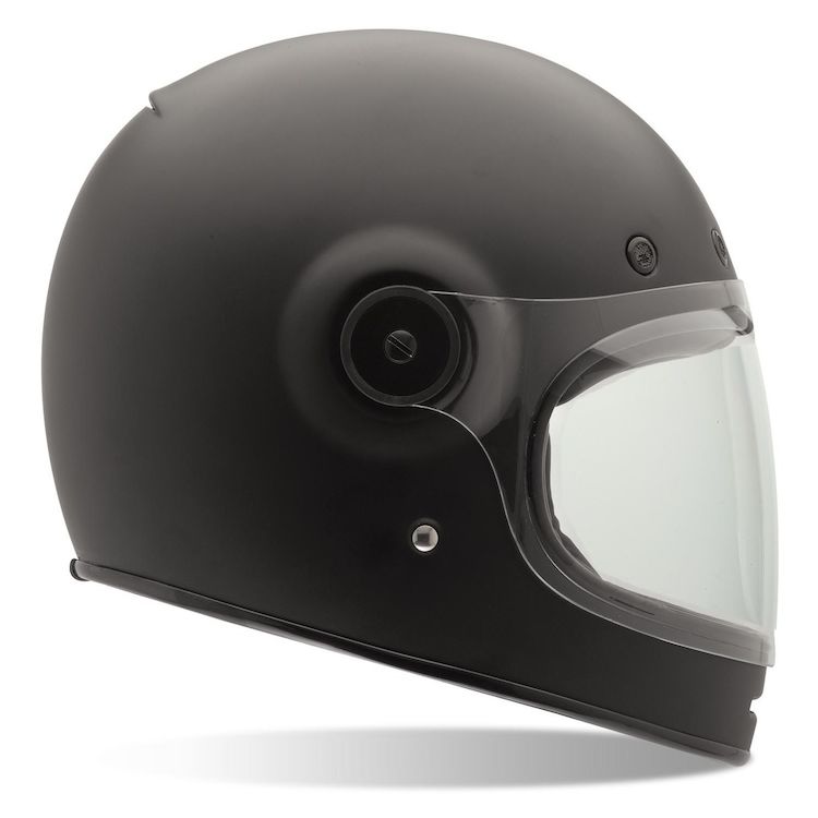 Bell Bullitt Retro Hjälm MC Mattsvart