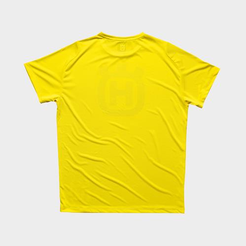 Husqvarna sixtorp t-shirt gul rygg