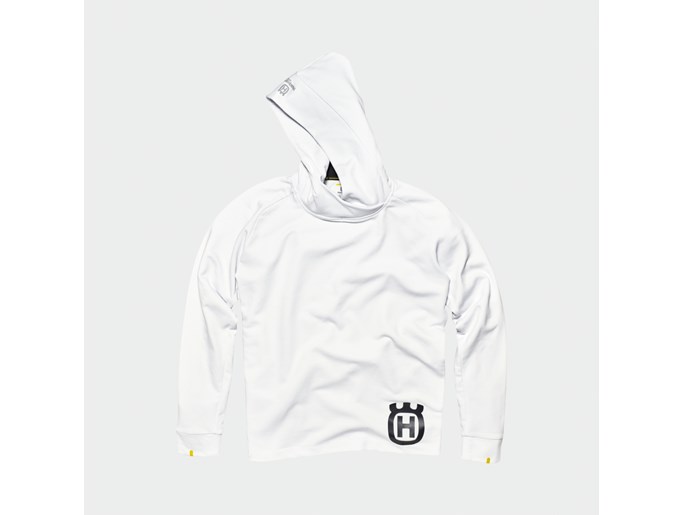 Husqvarna inventor hoodie vit