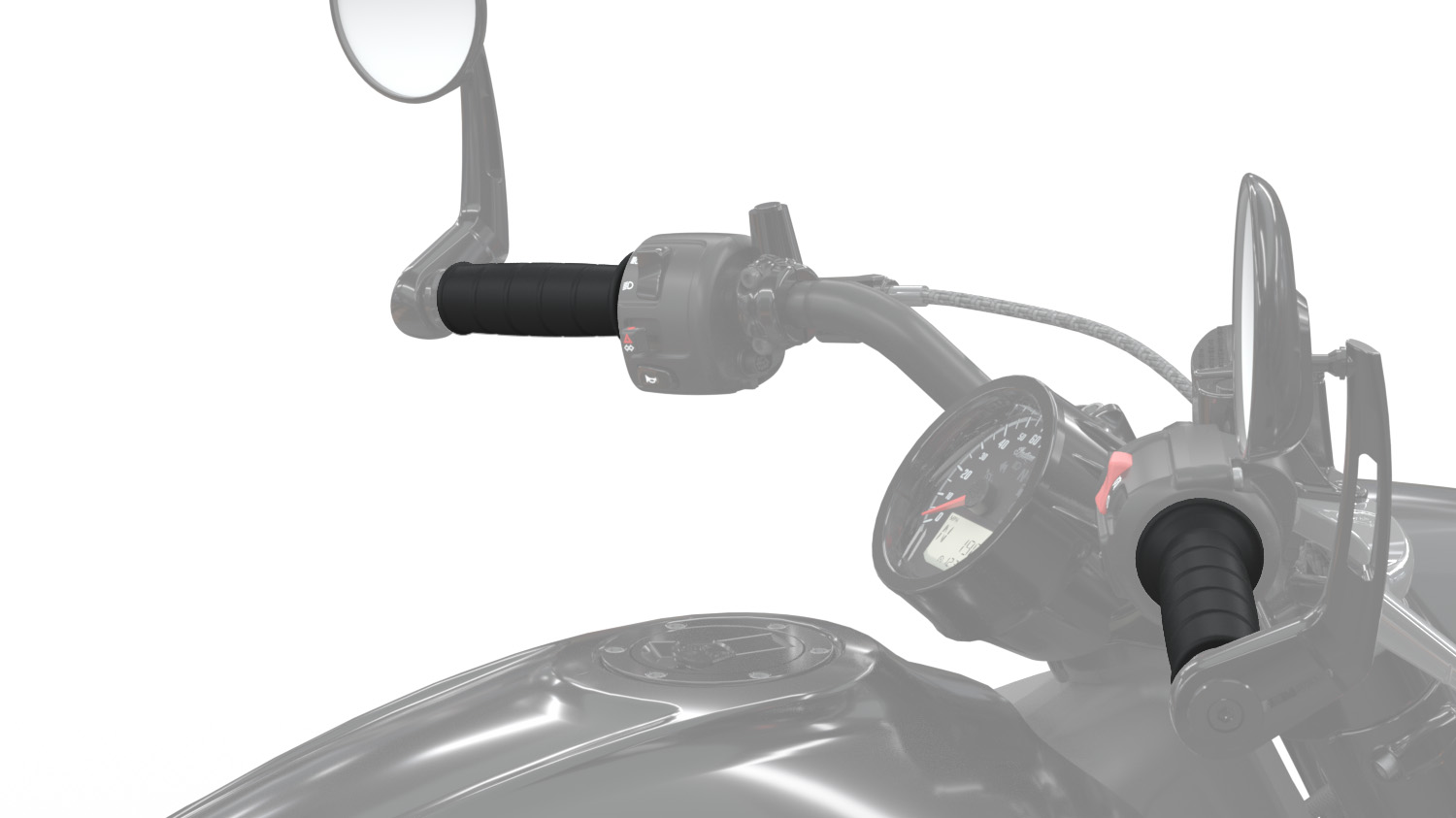 Indian Scout Bobber Oversized Handtag