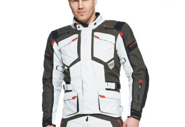 Sweep Gt adventure mc herr textil jacka ljusgrå