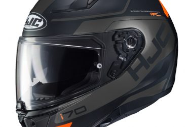 Hjc i70 karon mc55f svart/grå hjälm