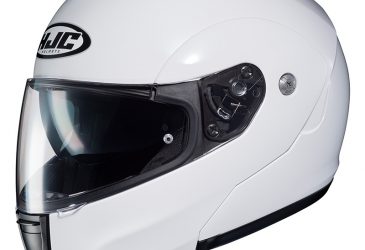 Hjc c90 pärlvit hjälm