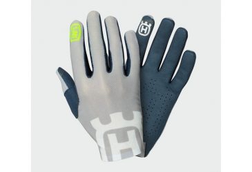 Husqvarna Celium railed mc handske grå blå