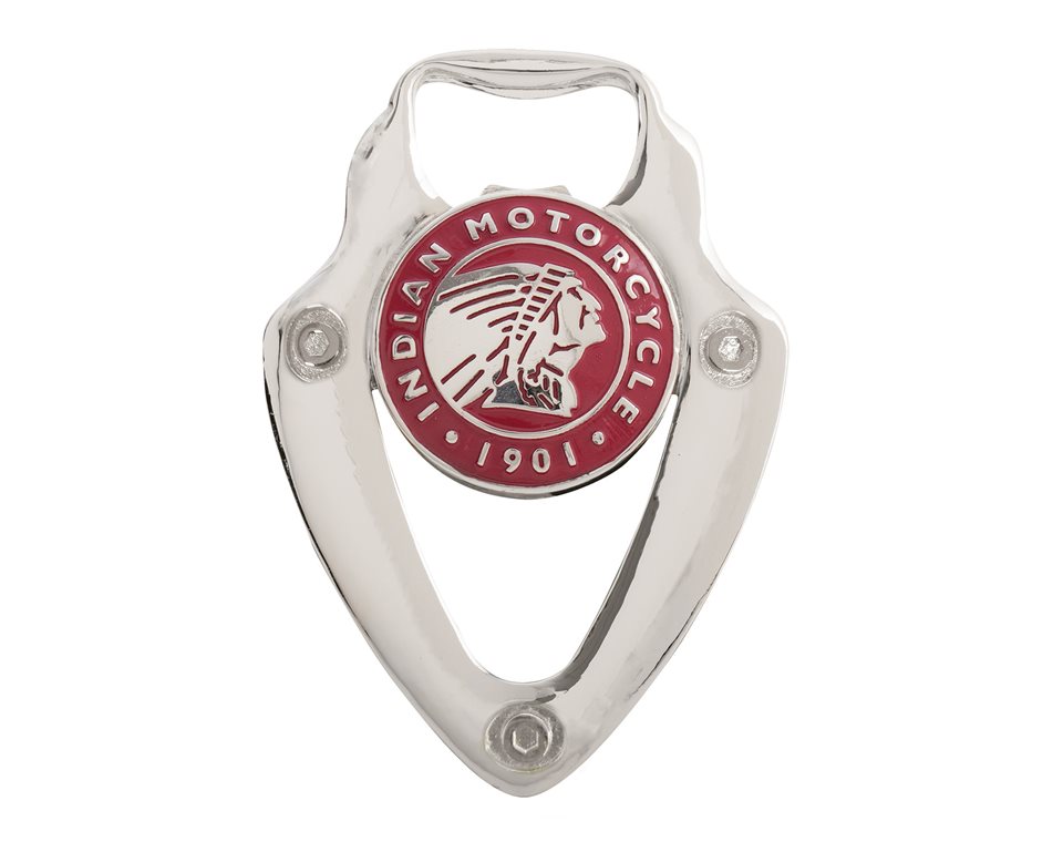 Indian motorcycle Flasköppnare