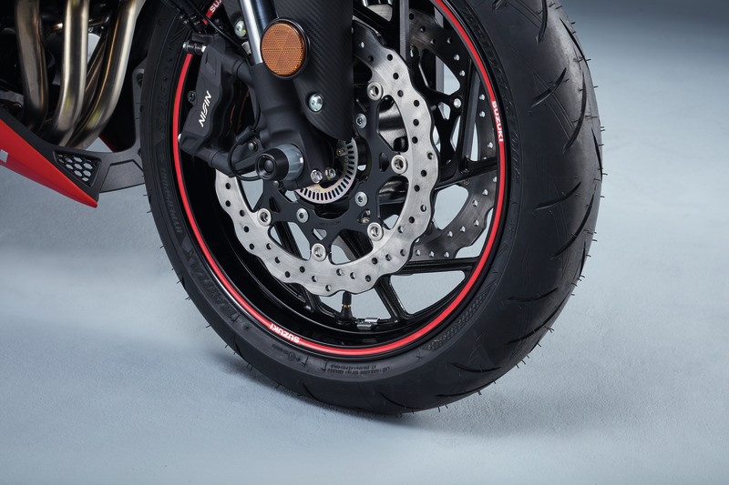 Suzuki Fälgdekor röd