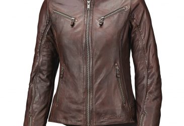 Held skinn jacka Sabira brun