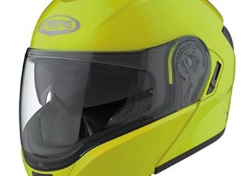 Caberg hjälm Levo Hi vizion gul fluo