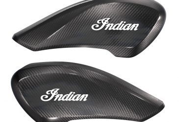 Indian FTR1200 Tank Cover Carbon