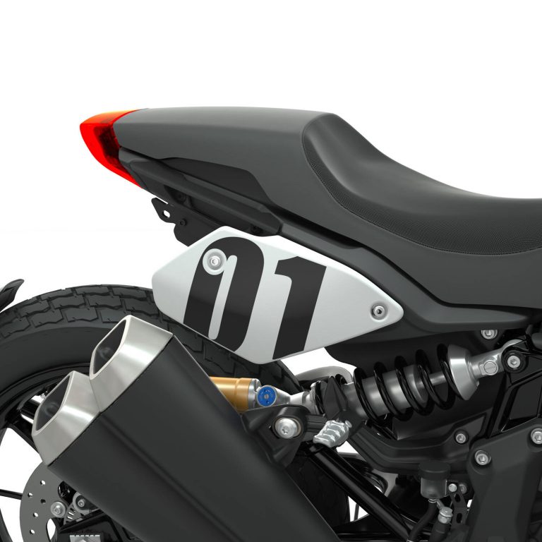 Side number plats Indian FTR 1200