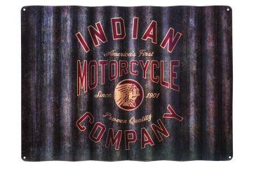 Indian veckad skylt