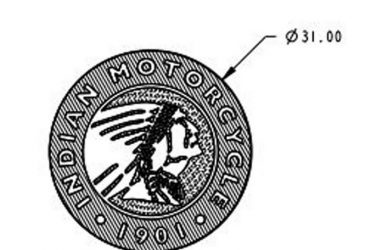 Indian Logo Decal 7180111