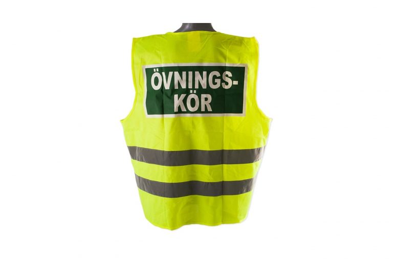 Reflexväst Övningskörningsväst MC