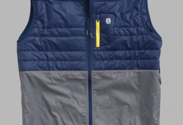 Husqvarna vadderad väst blå