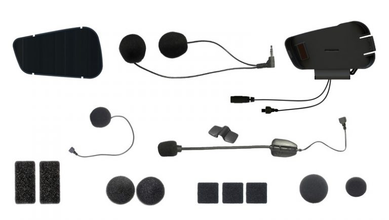 Smartpack Packtalk Cardo Audiokit mikrofon högtalare