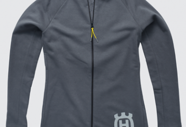 Husqvarna Sweat Jacket Grå Dam Tröja Hoodie 2