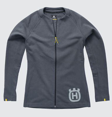 Husqvarna Sweat Jacket Grå Dam Tröja Hoodie 2