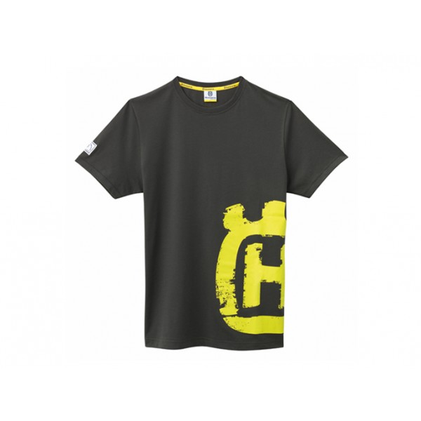 Husqvarna T-Shirt Logga Grå