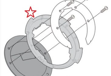 TANKLOCK FÄSTE GIVI HONDA