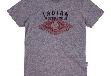 Indian gray graphic tee