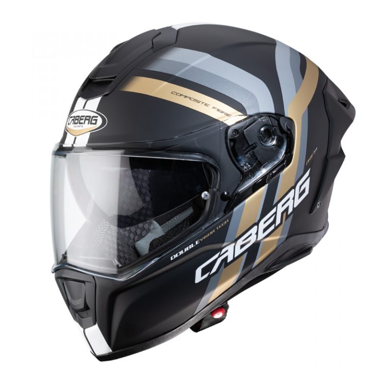 Caberg HJÄLM CABERG DRIFT EVO VERTICAL MATT SV/GULD/ANT