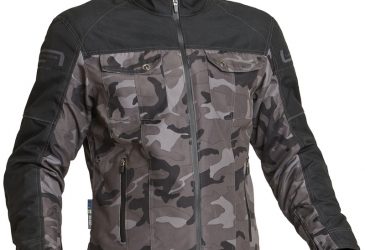 mc jacka custom touring vattentät camo