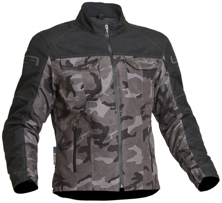 mc jacka custom touring vattentät camo