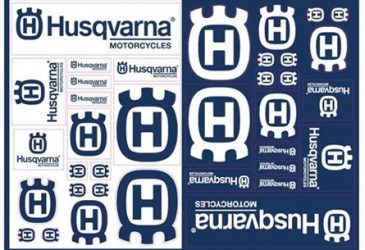 Husqvarna klistermärken