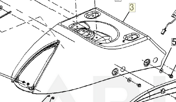 Victory Body Fender Rear Hammer