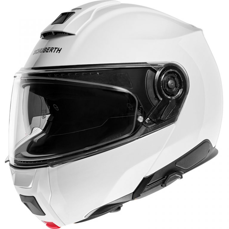 schuberth c5 mc hjälm tyst vit