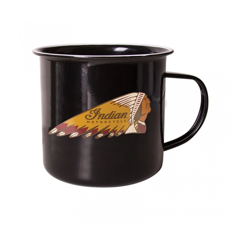 Indian Headress logo mug
