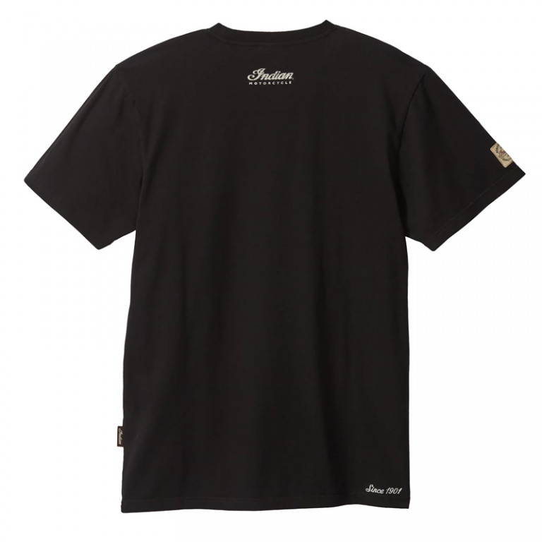 Indian Mens Color Headdress Tee back