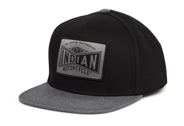 Indian Mirror Patch cap black