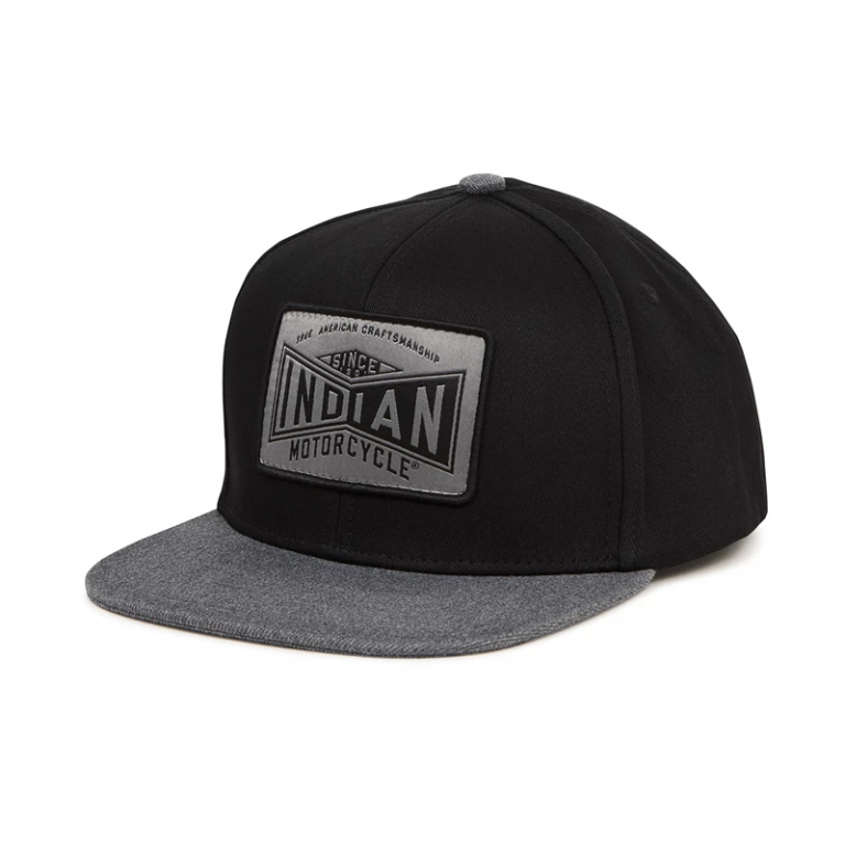 Indian Mirror Patch cap black