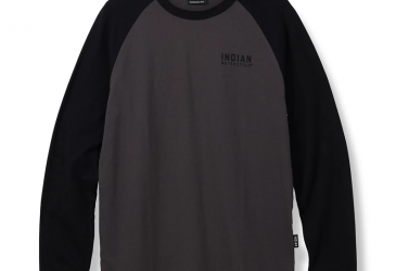Indian raglan tee charcoal